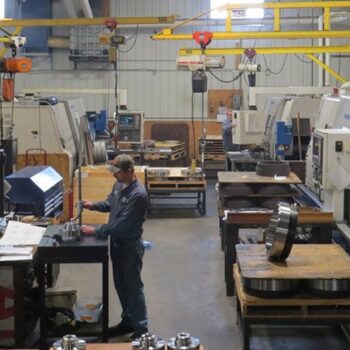 Large CNC Turning Department at Galaxy Precision