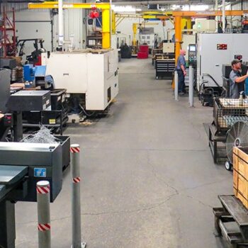 Small CNC Turning Department at Galaxy Precision